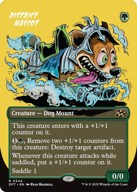 Image for District Mascot (Borderless) (344) - Magic: The Gathering
