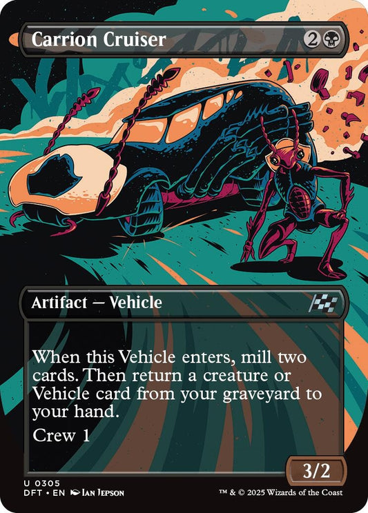 Image for Carrion Cruiser (Borderless) (305) - Magic: The Gathering