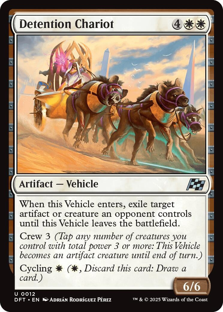 Image for Detention Chariot (12) - Magic: The Gathering