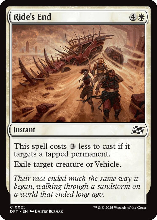 Image for Ride's End (25) - Magic: The Gathering