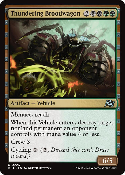 Image for Thundering Broodwagon (225) - Magic: The Gathering