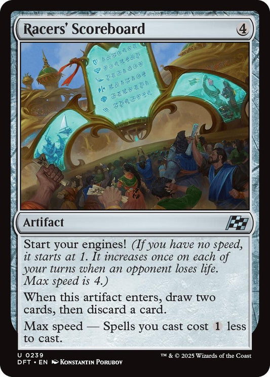 Image for Racers' Scoreboard (239) - Magic: The Gathering