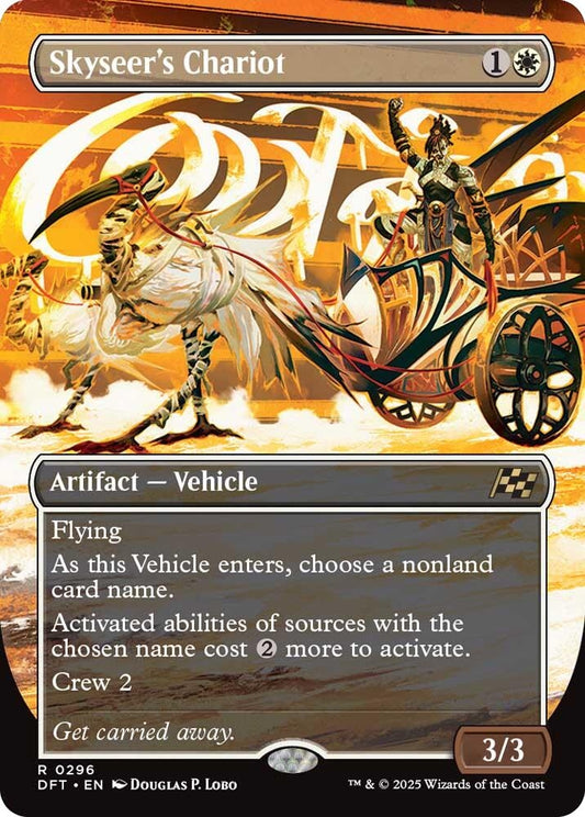 Image for Skyseer's Chariot (Borderless) (296) - Magic: The Gathering