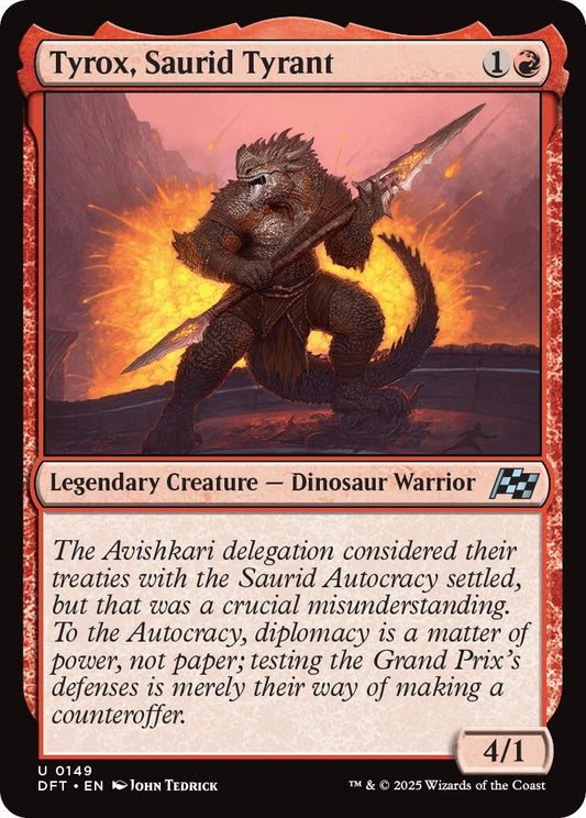 Image for Tyrox, Saurid Tyrant (149) - Magic: The Gathering