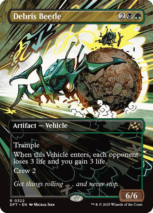 Image for Debris Beetle (Borderless) (322) - Magic: The Gathering