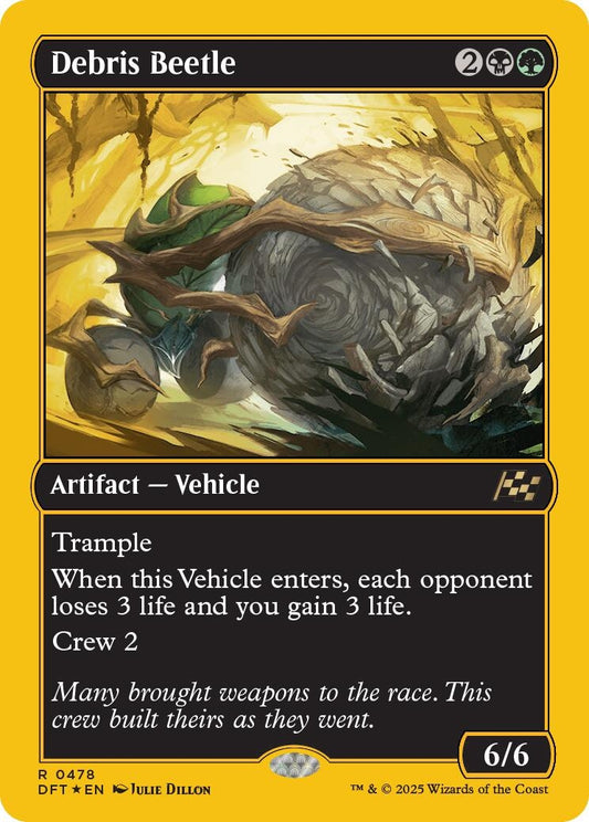 Image for Debris Beetle (First-Place Foil) (478) - Magic: The Gathering