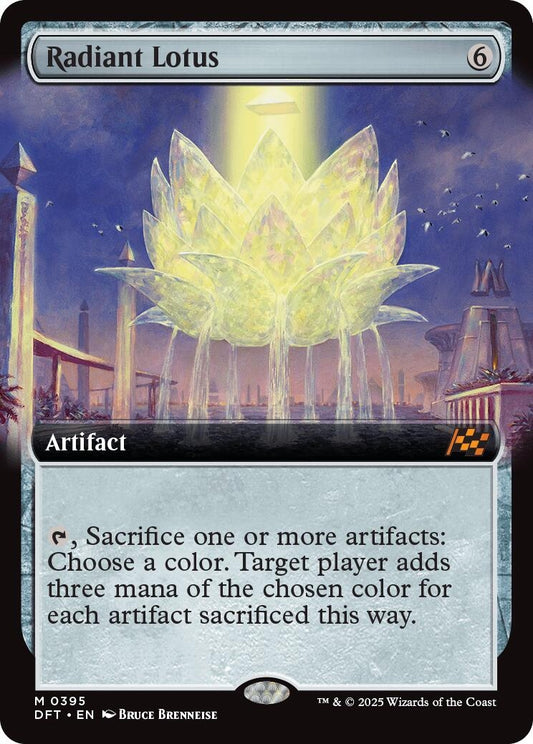 Image for Radiant Lotus (Extended Art) (395) - Magic: The Gathering