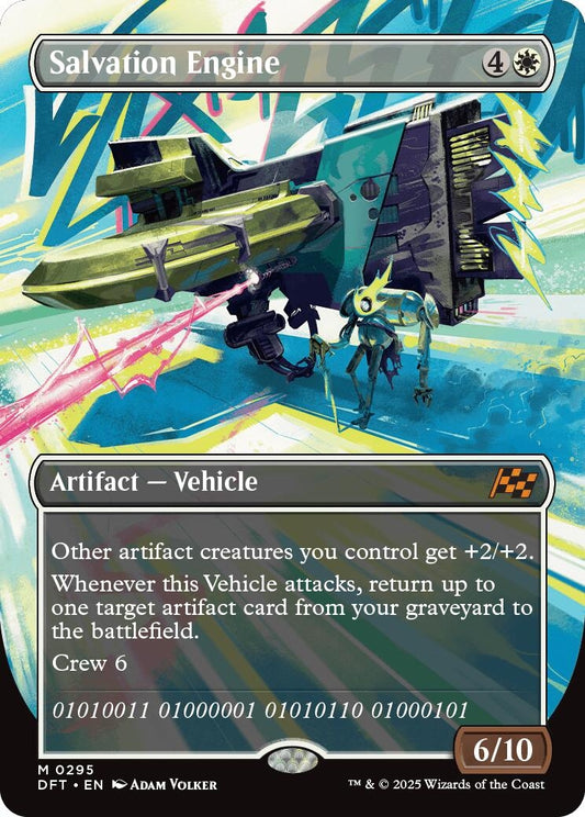 Image for Salvation Engine (Borderless) (295) - Magic: The Gathering