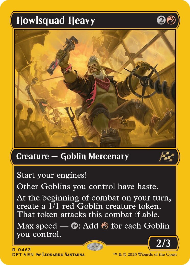 Image for Howlsquad Heavy (First-Place Foil) (463) - Magic: The Gathering