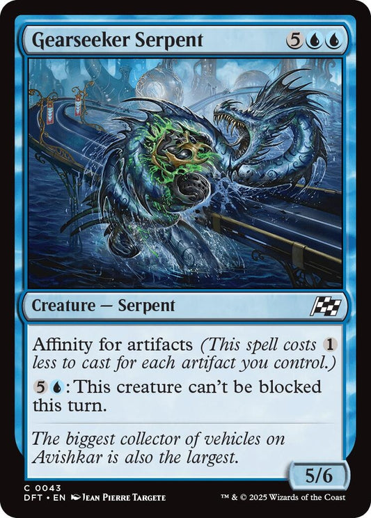 Image for Gearseeker Serpent (43) - Magic: The Gathering