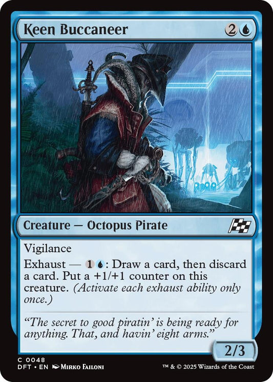 Image for Keen Buccaneer (48) - Magic: The Gathering