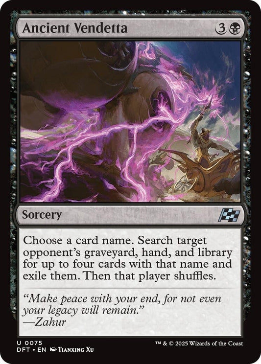 Image for Ancient Vendetta (75) - Magic: The Gathering