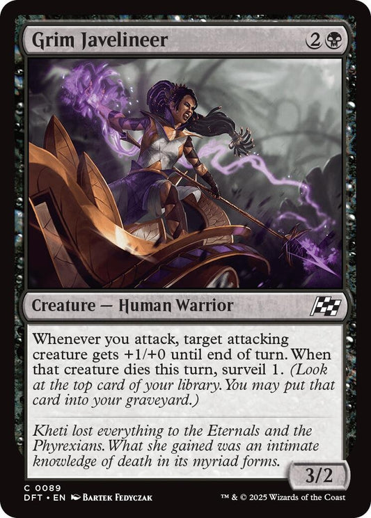 Image for Grim Javelineer (89) - Magic: The Gathering