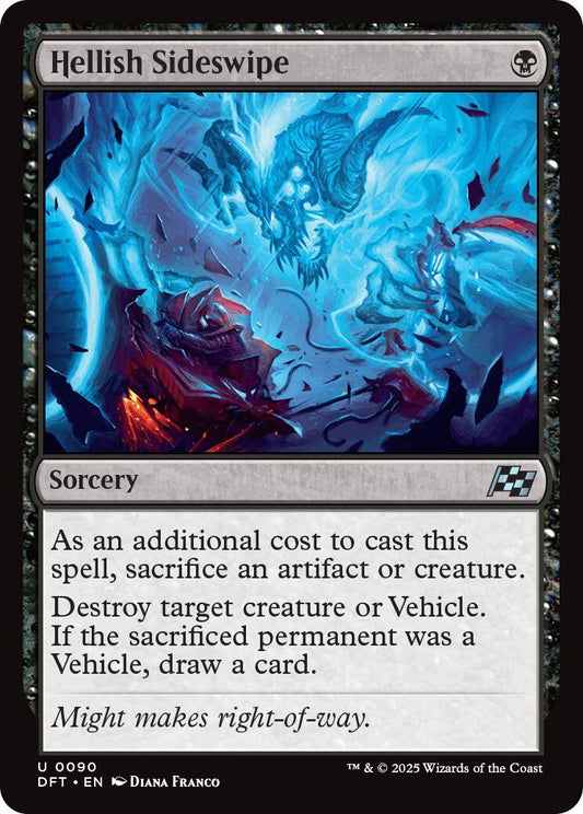 Image for Hellish Sideswipe (90) - Magic: The Gathering