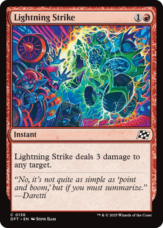 Image for Lightning Strike (136) - Magic: The Gathering