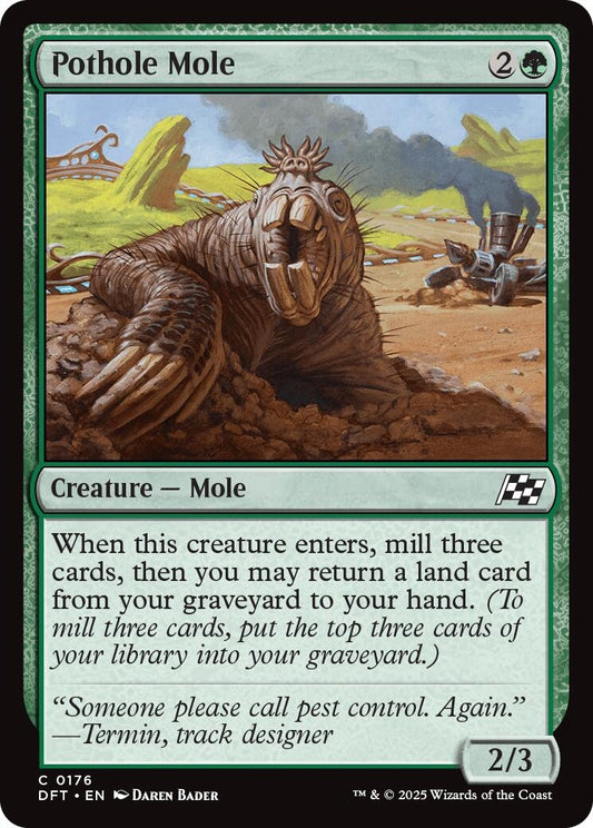 Image for Pothole Mole (176) - Magic: The Gathering