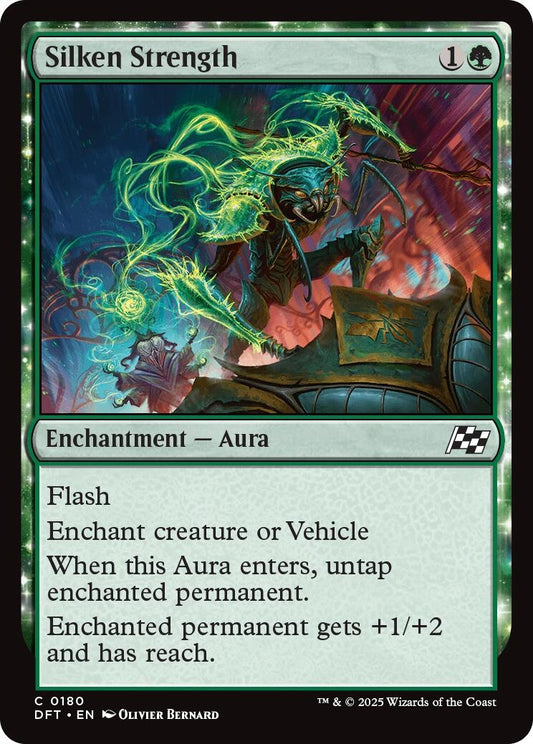 Image for Silken Strength (180) - Magic: The Gathering