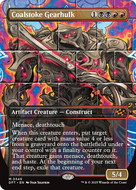 Image for Coalstoke Gearhulk (Borderless) (349) - Magic: The Gathering