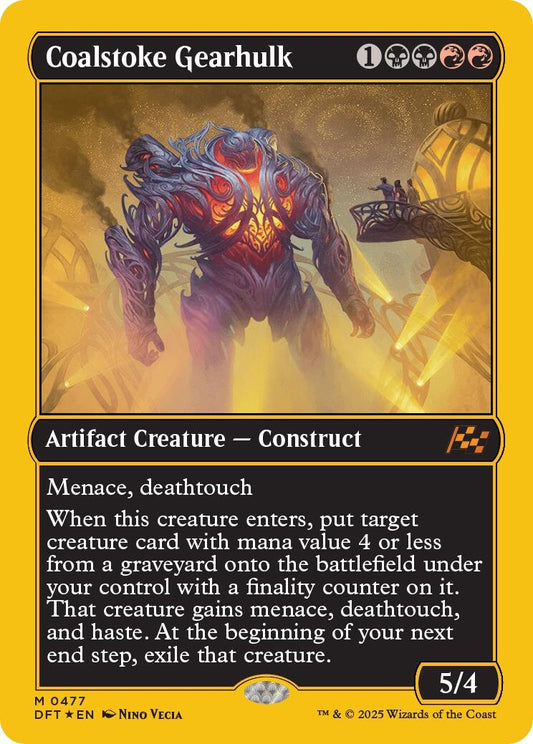 Image for Coalstoke Gearhulk (First-Place Foil) (477) - Magic: The Gathering