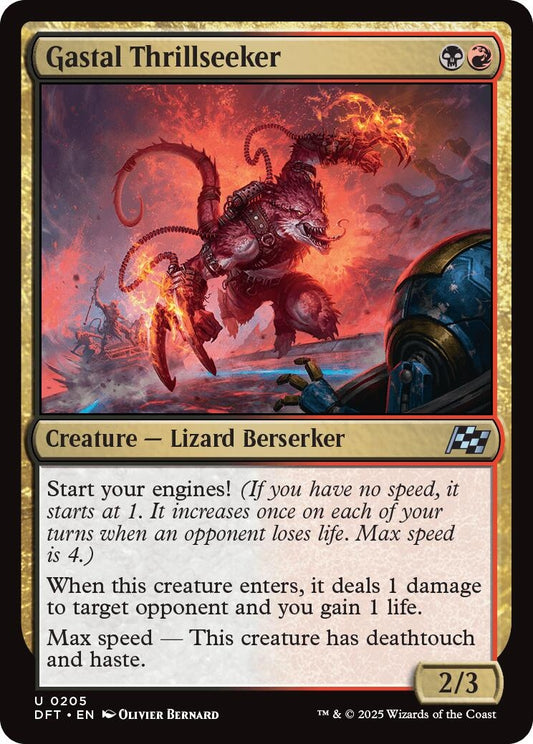 Image for Gastal Thrillseeker (205) - Magic: The Gathering