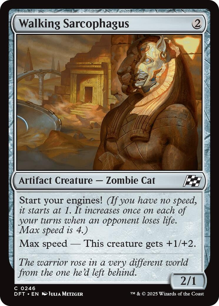 Image for Walking Sarcophagus (246) - Magic: The Gathering