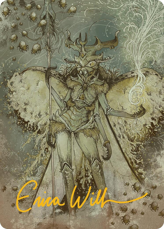 Image for Aatchik, Emerald Radian Art Card (6/54) (Gold-Stamped Signature) (6) - Magic: The Gathering