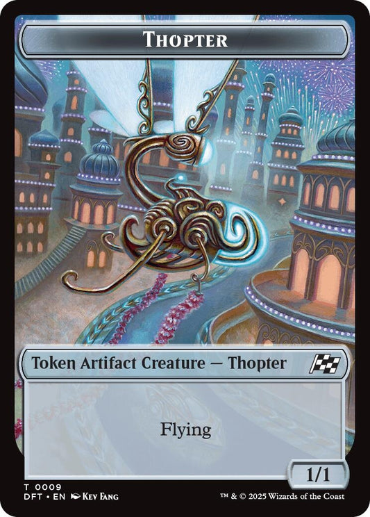 Image for Thopter (0009) // Treasure Double-Sided Token (9 // 11) - Magic: The Gathering