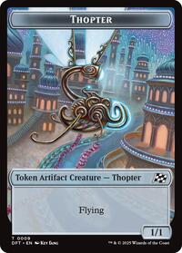 Thopter (0009) // Treasure Double-Sided Token