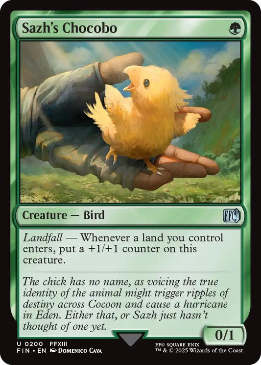 Image for Sazh's Chocobo (200) - Magic: The Gathering