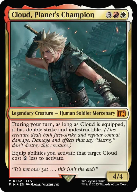 Image for Cloud, Planet's Champion (552) - Magic: The Gathering