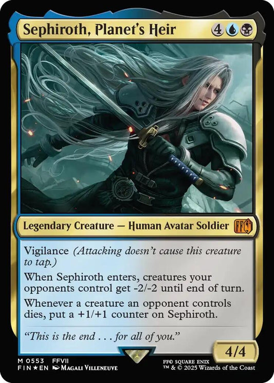 Image for Sephiroth, Planet's Heir (553) - Magic: The Gathering