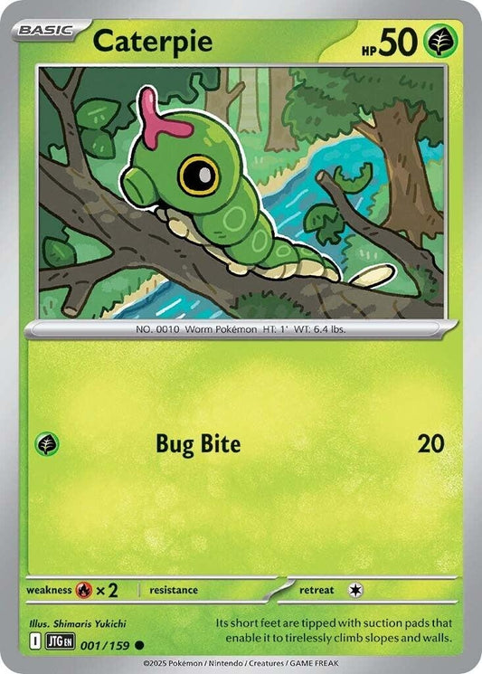 Image for Caterpie (001/159) - Pokemon