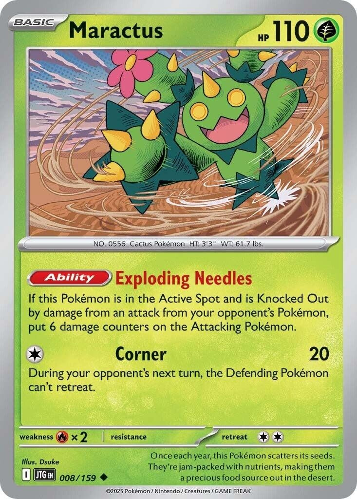 Image for Maractus (008/159) - Pokemon