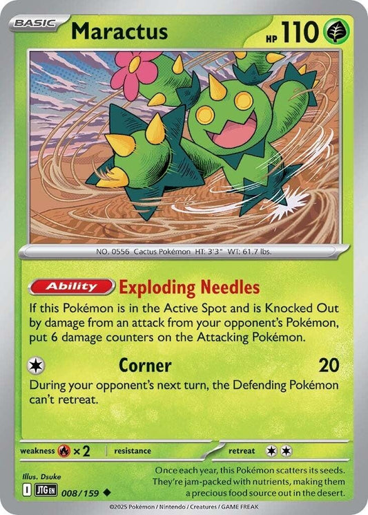Image for Maractus (008/159) - Pokemon