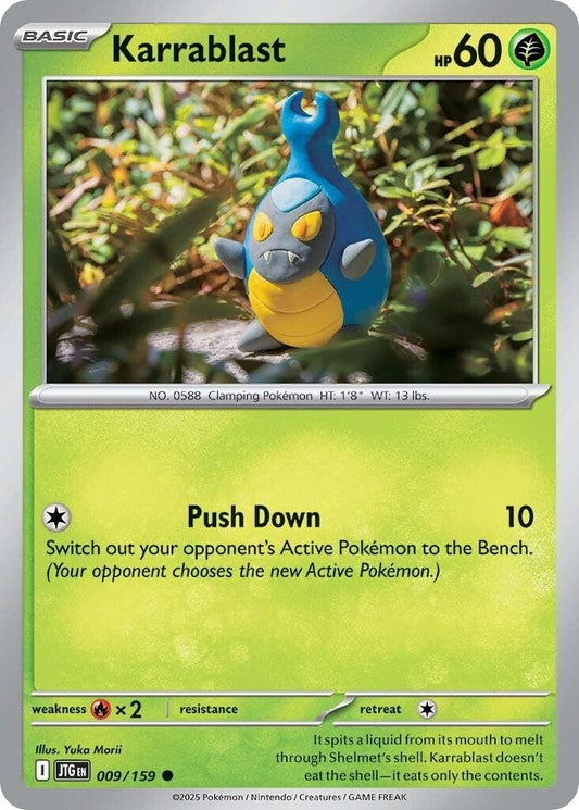 Image for Karrablast (009/159) - Pokemon