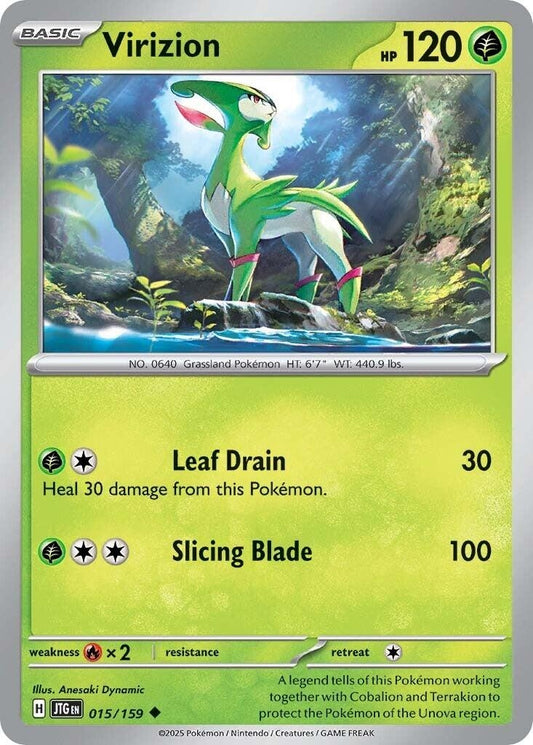 Image for Virizion (015/159) - Pokemon