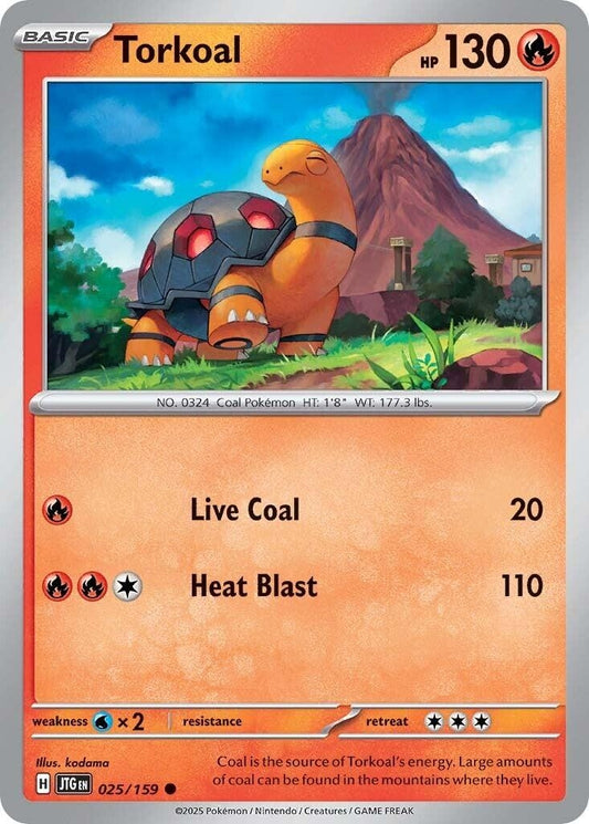 Image for Torkoal (025/159) - Pokemon