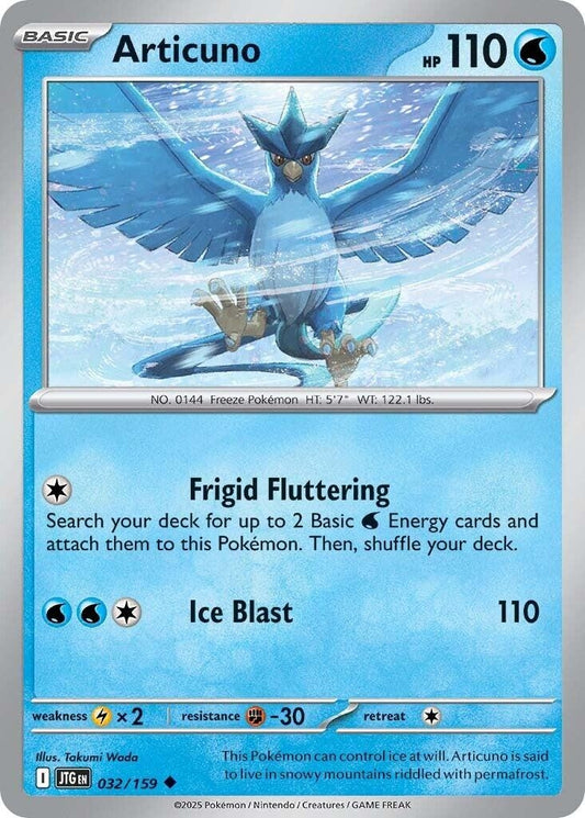 Image for Articuno (032/159) - Pokemon