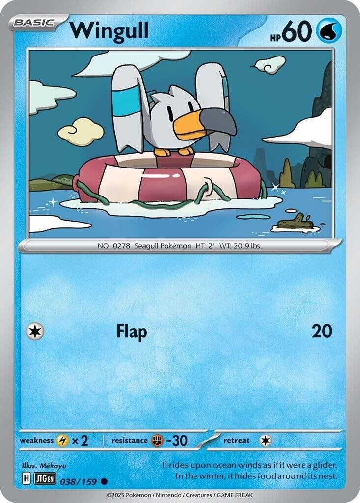 Image for Wingull (038/159) - Pokemon