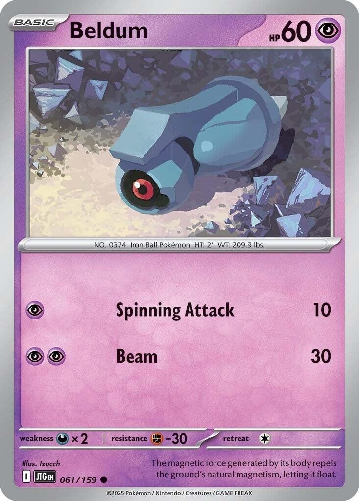 Image for Beldum (061/159) - Pokemon