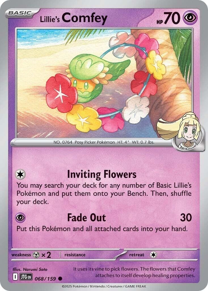 Image for Lillie's Comfey (068/159) - Pokemon