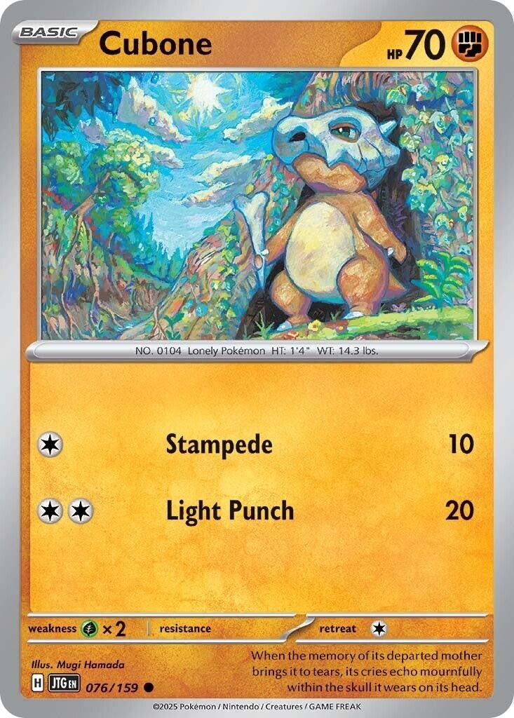 Image for Cubone (076/159) - Pokemon