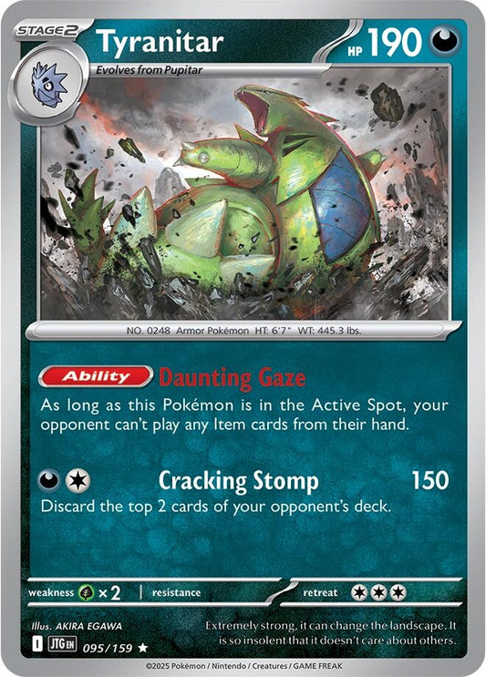 Image for Tyranitar (095/159) - Pokemon