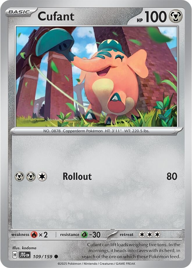 Image for Cufant (109/159) - Pokemon