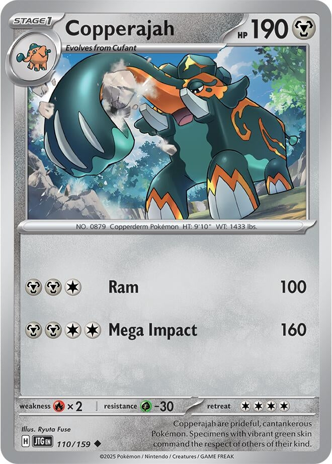 Image for Copperajah (110/159) - Pokemon