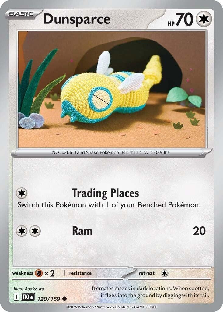 Image for Dunsparce (120/159) - Pokemon