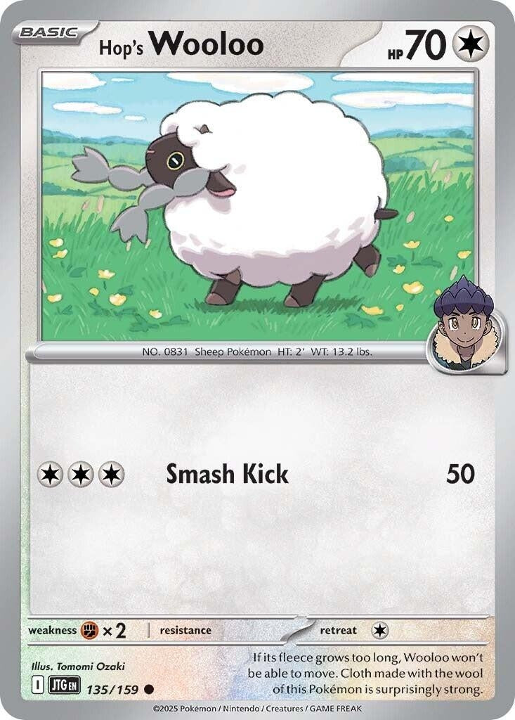 Image for Hop's Wooloo (135/159) - Pokemon