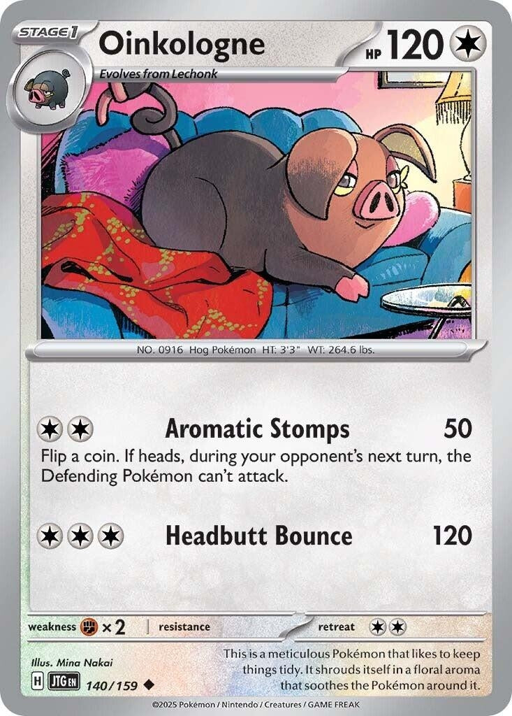Image for Oinkologne (140/159) - Pokemon