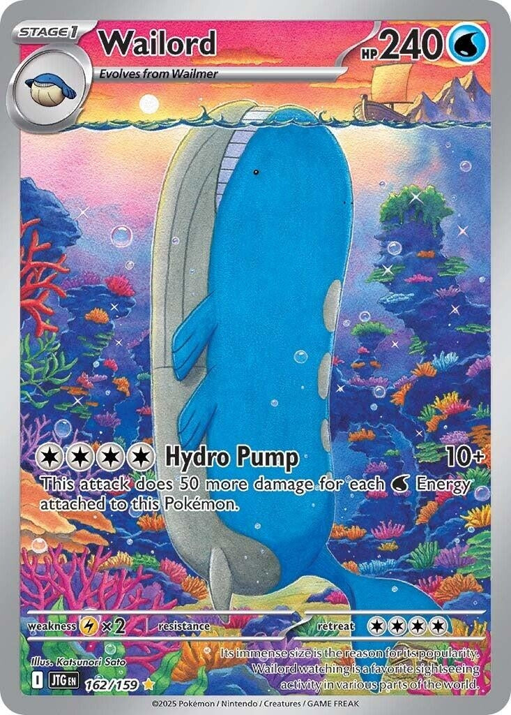 Image for Wailord (162/159) - Pokemon