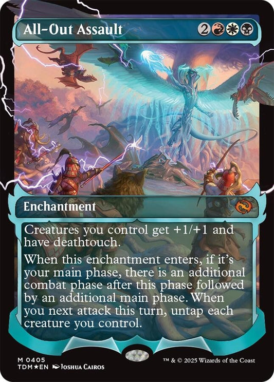 Image for All-Out Assault (Showcase) (405) - Magic: The Gathering